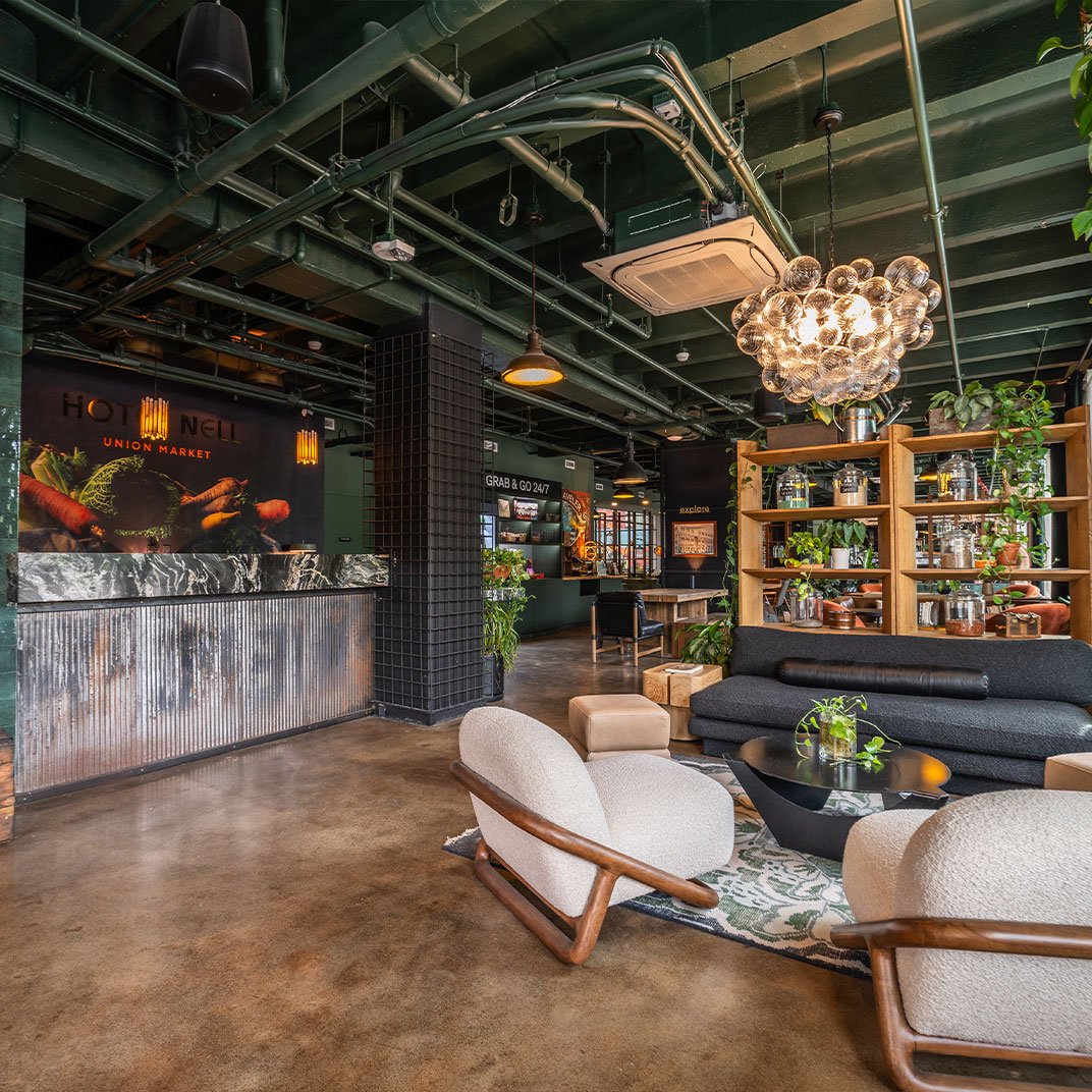 Hotel Nell Union Market, eat & drink
