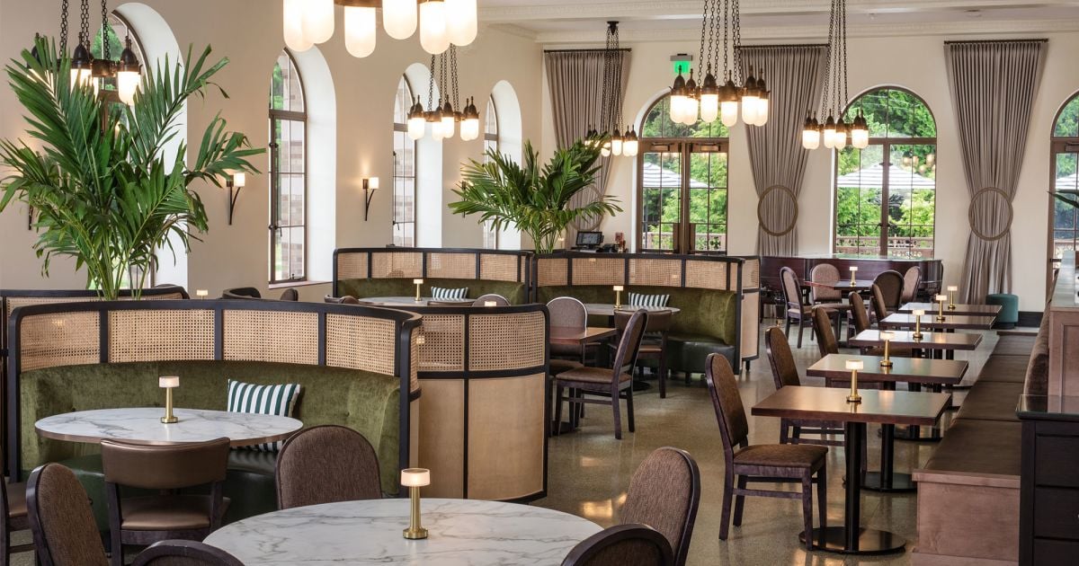 The Lodge at St. Edward Park, at the table