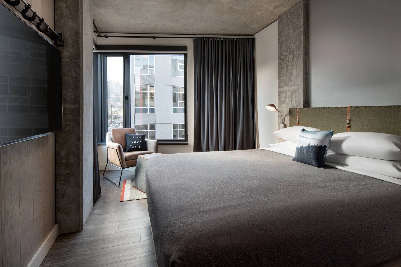 Moxy Seattle Downtown, rooms