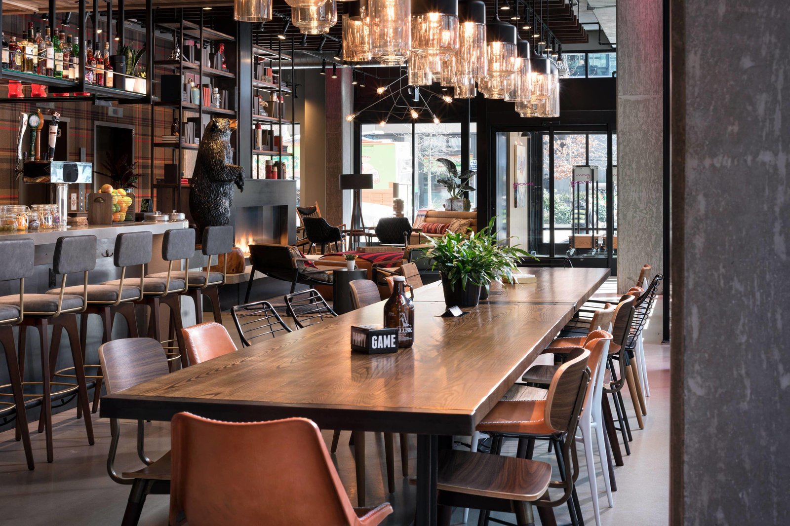Moxy Seattle Downtown, bar moxy