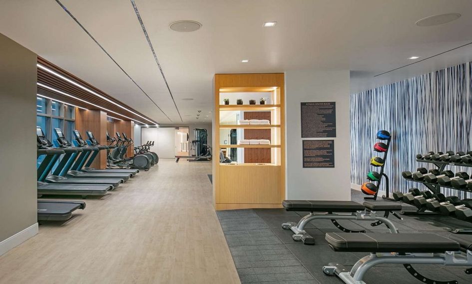 The Royal Sonesta Washington, DC Capitol Hill, gym and yoga studio
