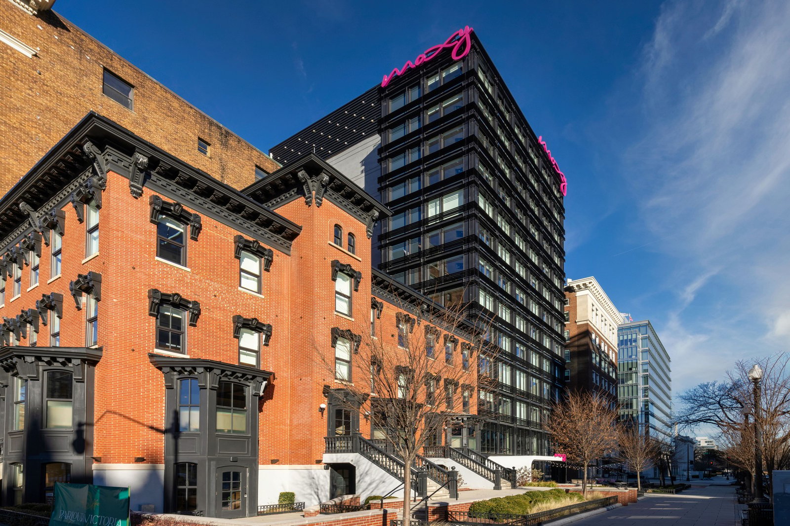 Moxy Washington, DC Downtown, backstory