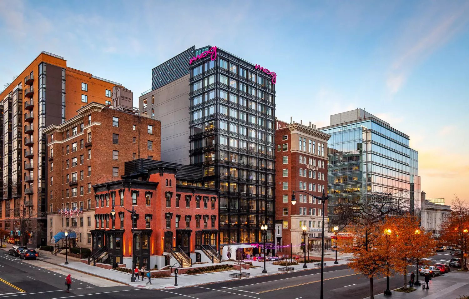 Moxy Washington, DC Downtown, backstory