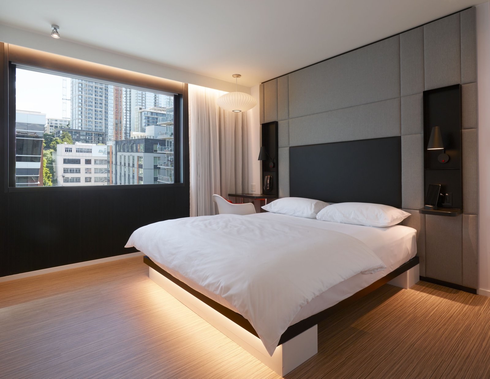 citizenM Seattle South Lake, rooms