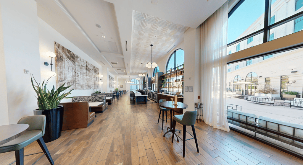 The Hamilton Alpharetta, Curio Collection by Hilton, eat & drink