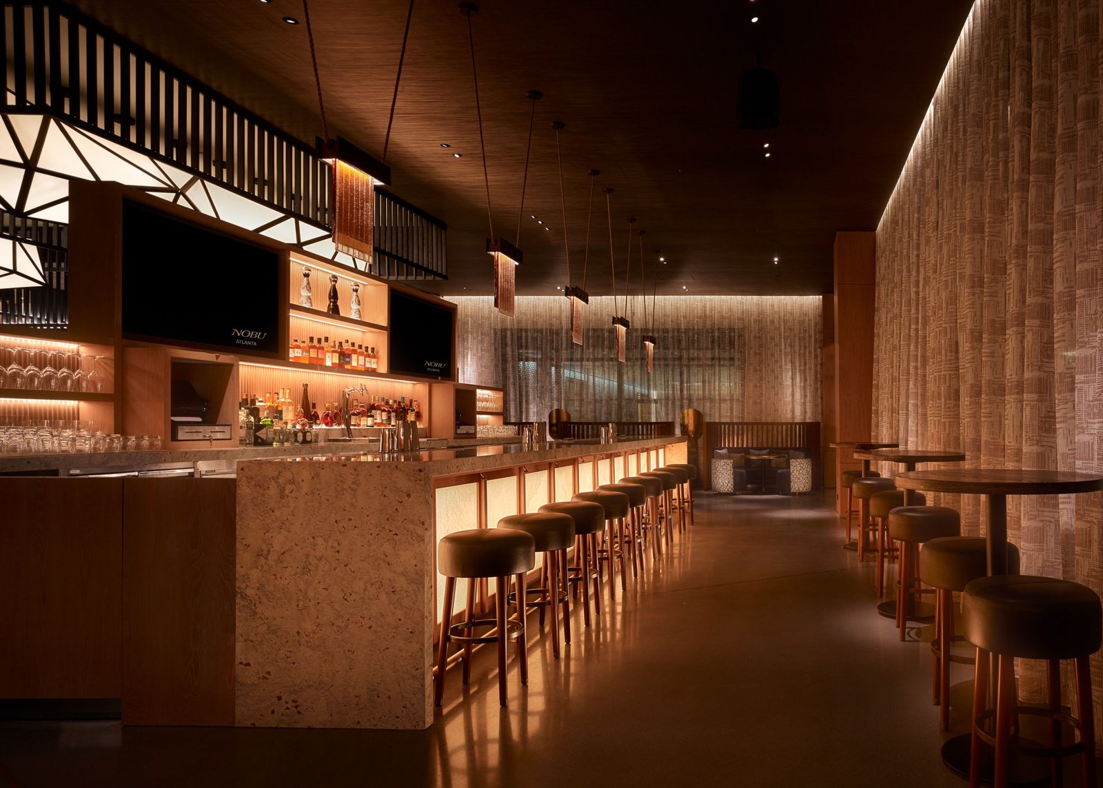 Nobu Hotel Atlanta, eat & drink