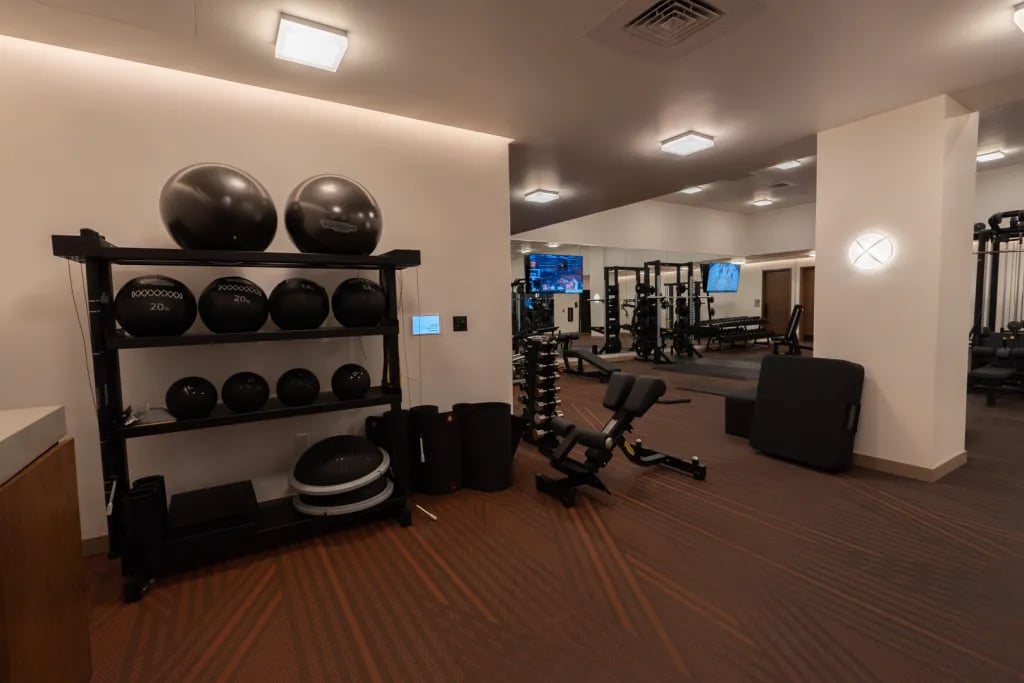 Nobu Hotel Atlanta, the gym