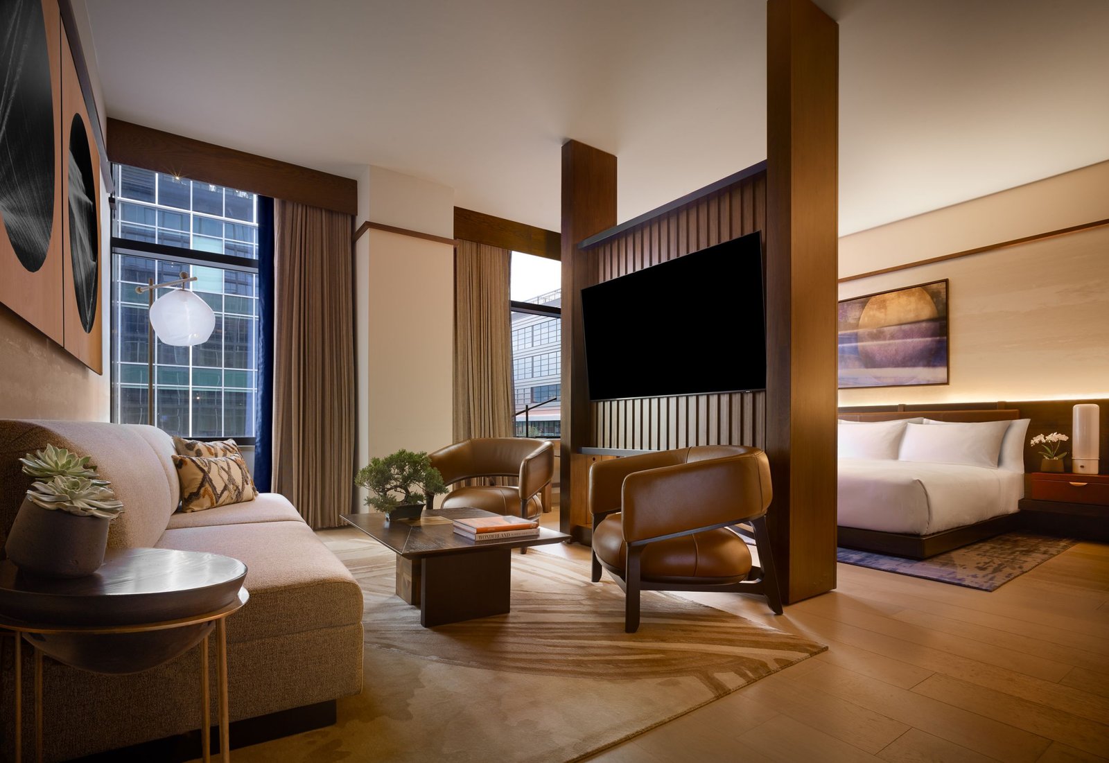 Nobu Hotel Atlanta, rooms