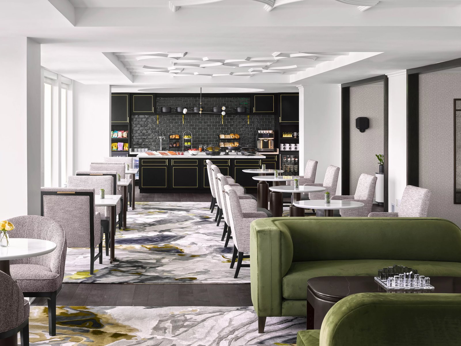 InterContinental Buckhead Atlanta, at the table