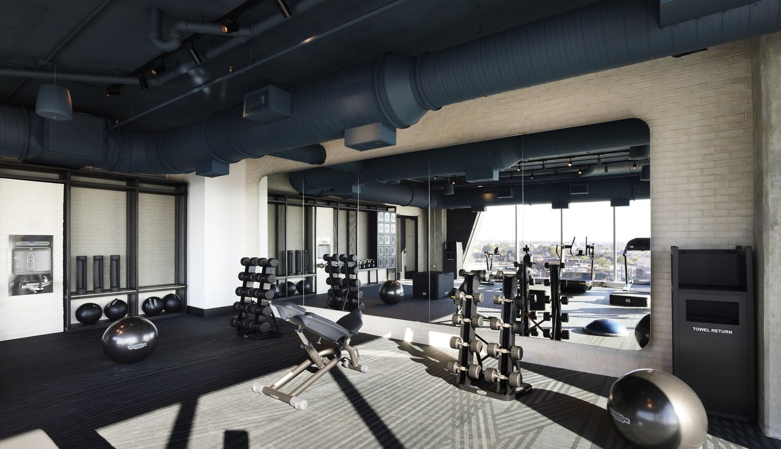 REVERB Downtown Atlanta, the gym
