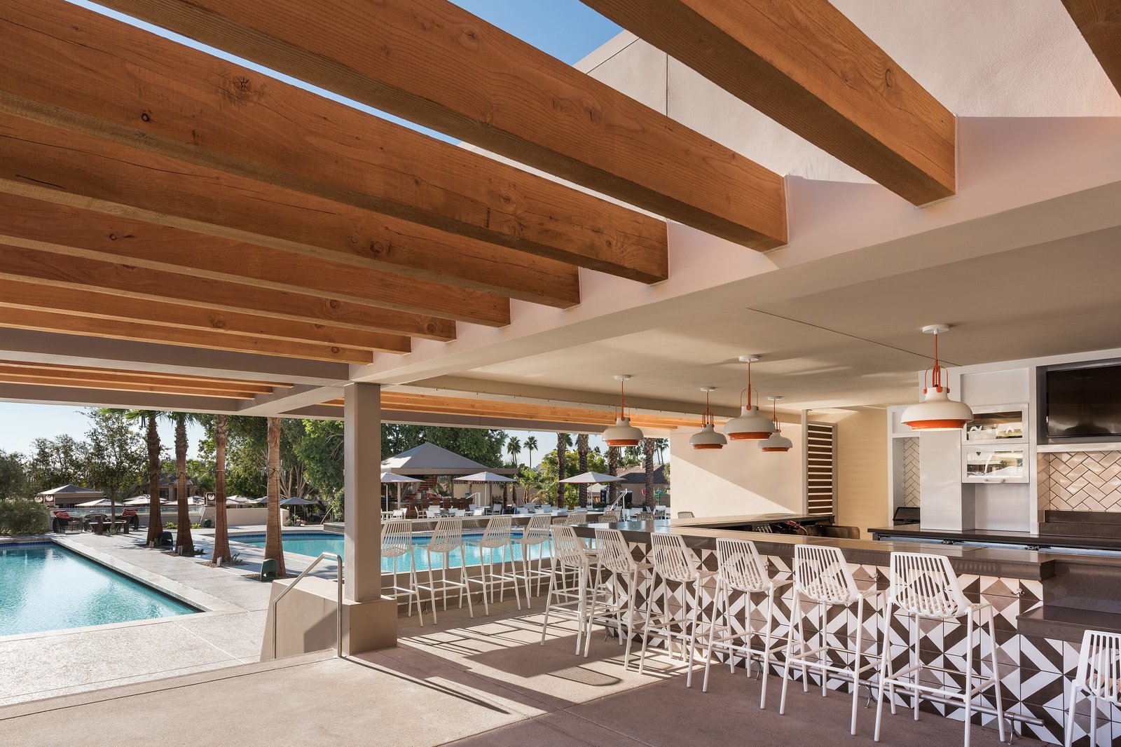 The Canyon Suites at The Phoenician, at the table