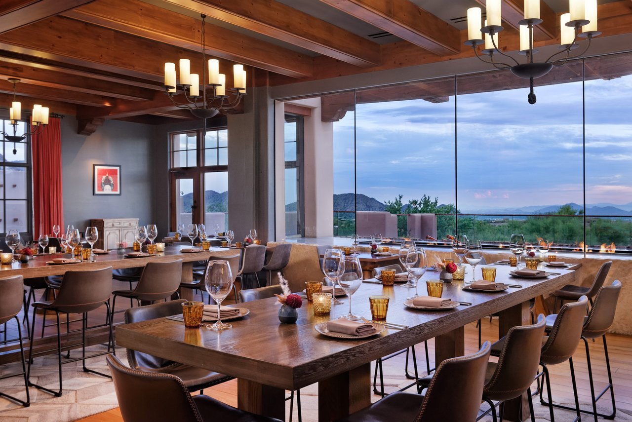 Four Seasons Resort Scottsdale, at the table
