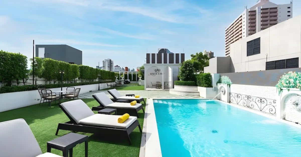 The Quartier Hotel, the pool