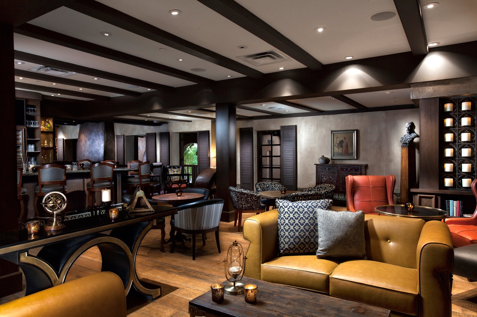 Royal Palms Resort and Spa, at the table