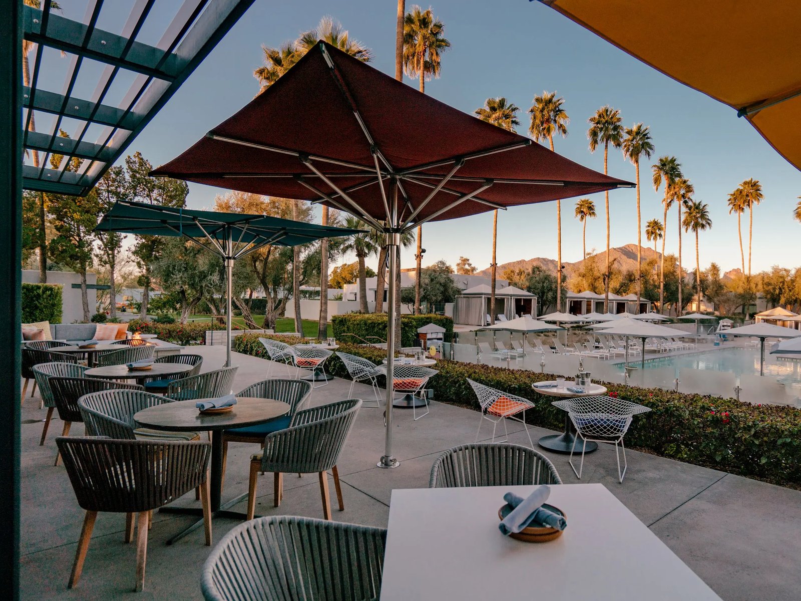 Andaz Scottsdale Resort & Bungalows, at the table