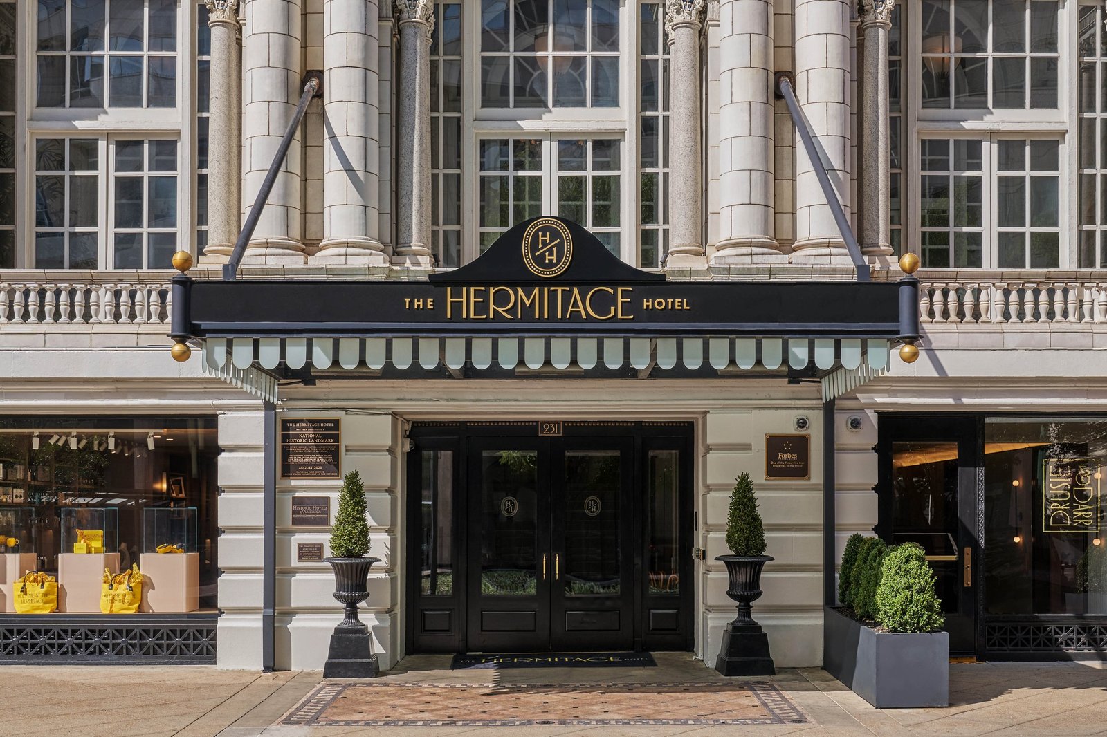 The Hermitage Hotel, how it began