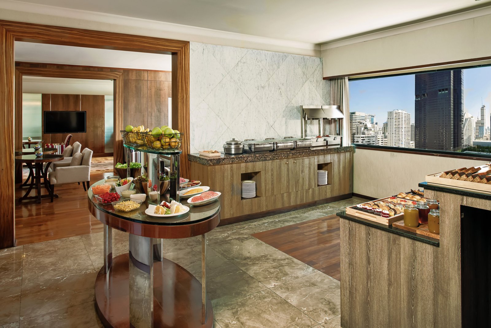 The Westin Grande Sukhumvit, at the table