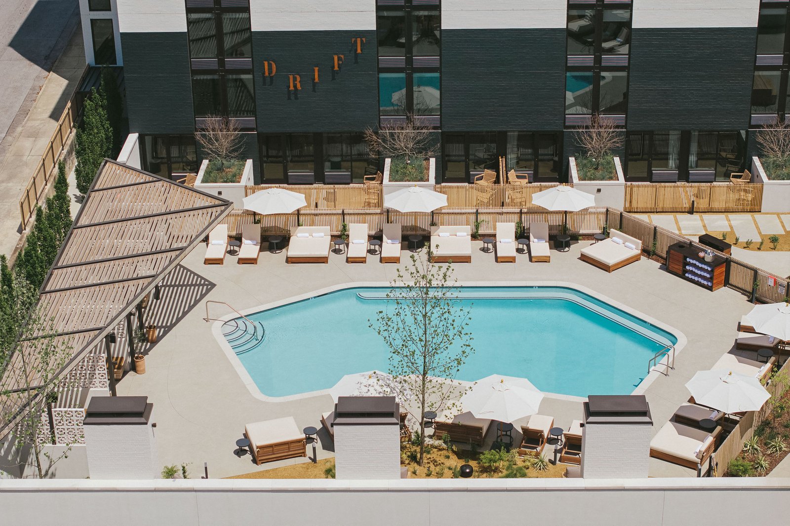 Drift Nashville, the pool