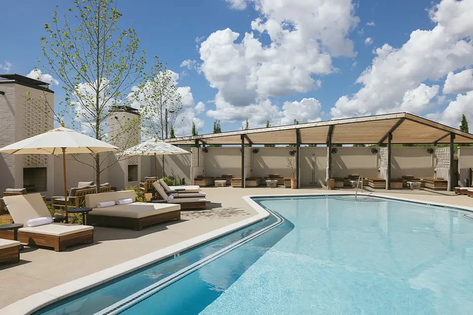 Drift Nashville, the pool