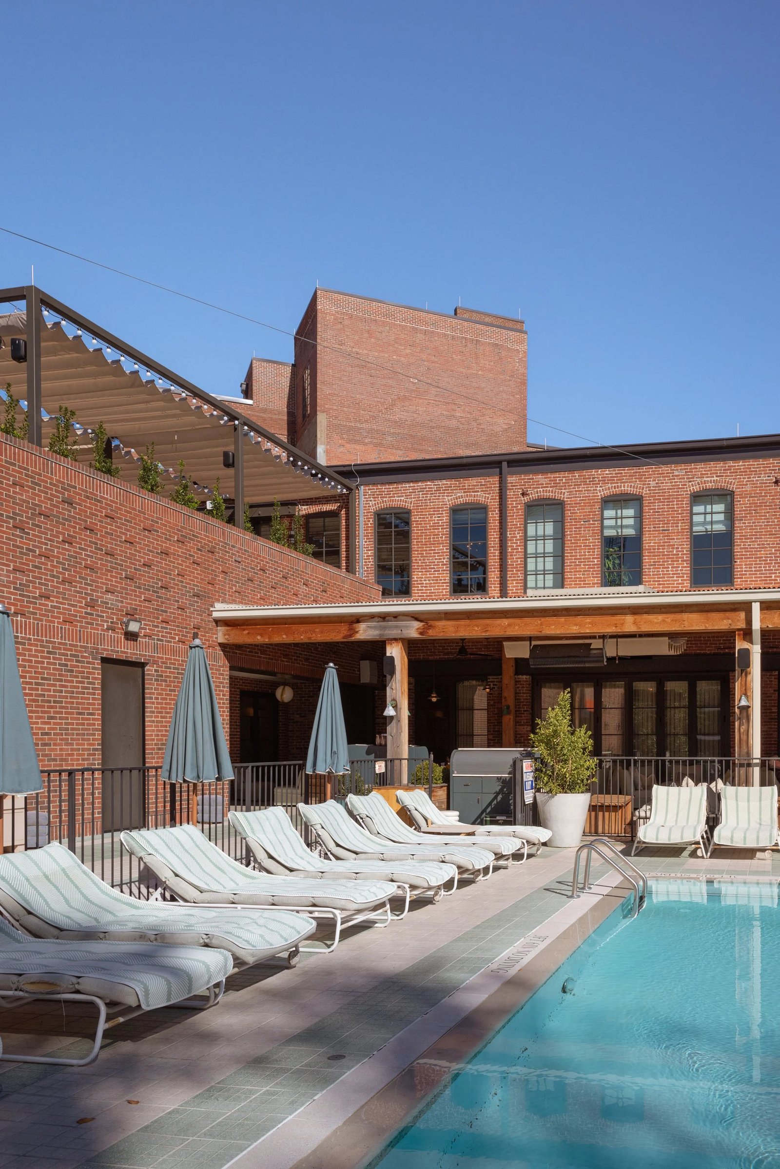 Soho House Nashville, the pool