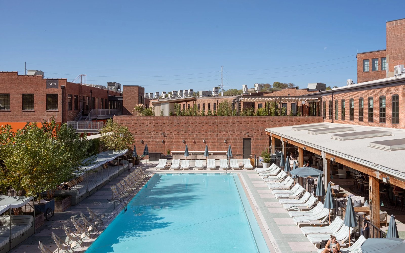 Soho House Nashville, the pool