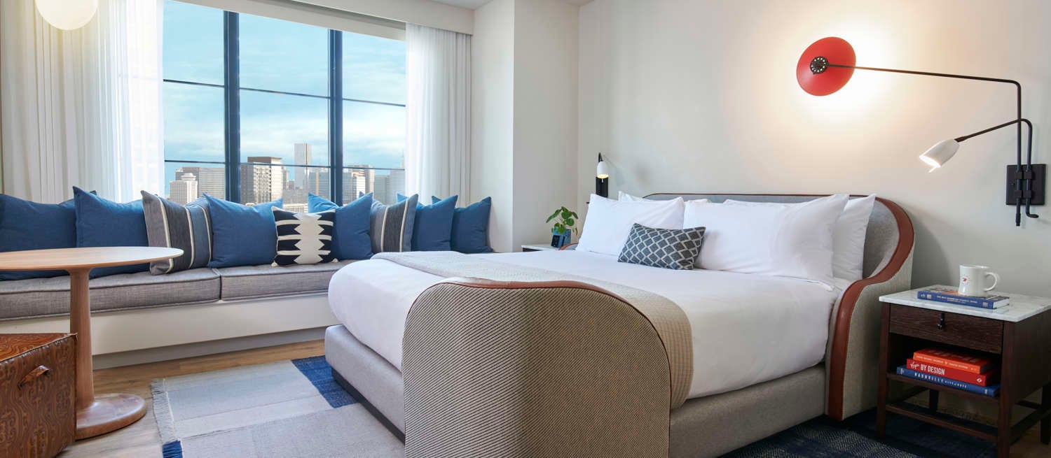 Virgin Hotels Nashville, rooms