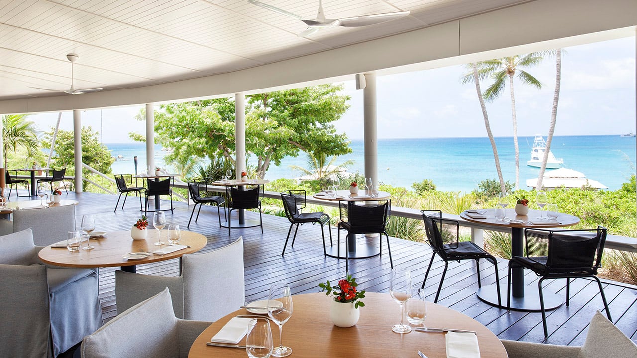 Lizard Island, salt water restaurant