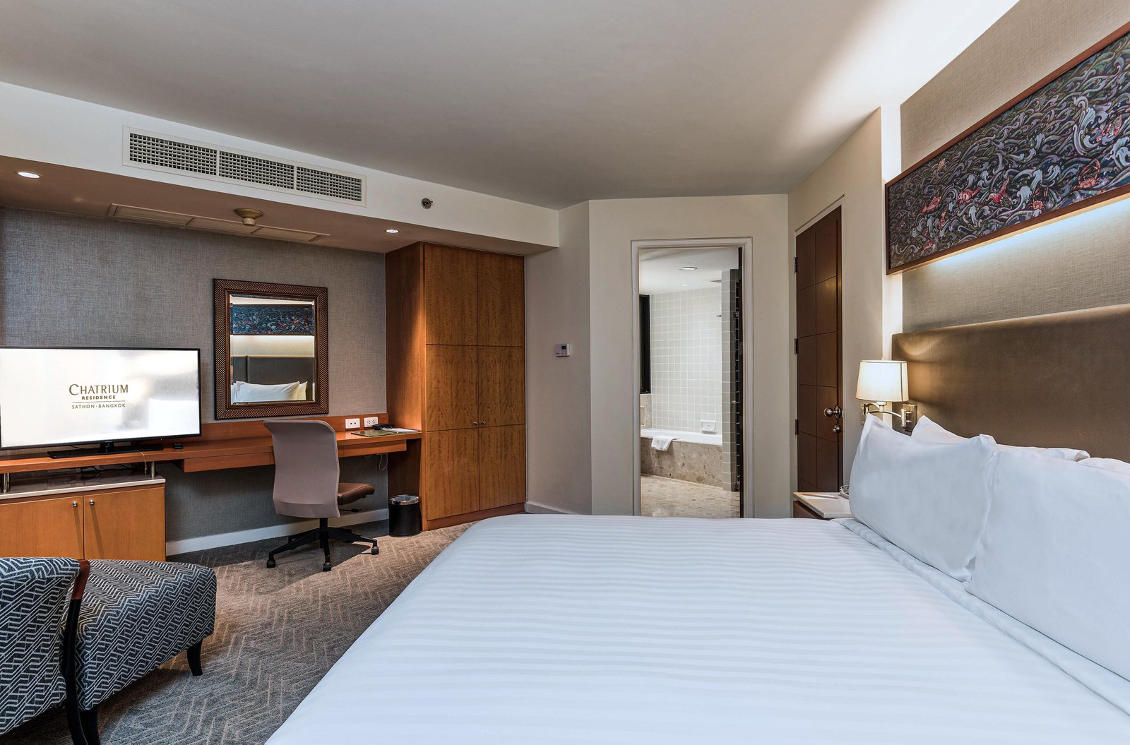 Chatrium Sathon Bangkok — rooms