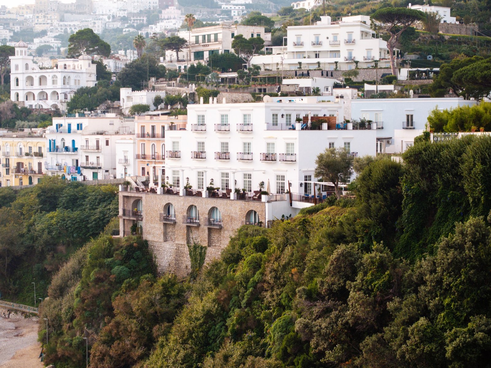 J.K. Place Capri, backstory
