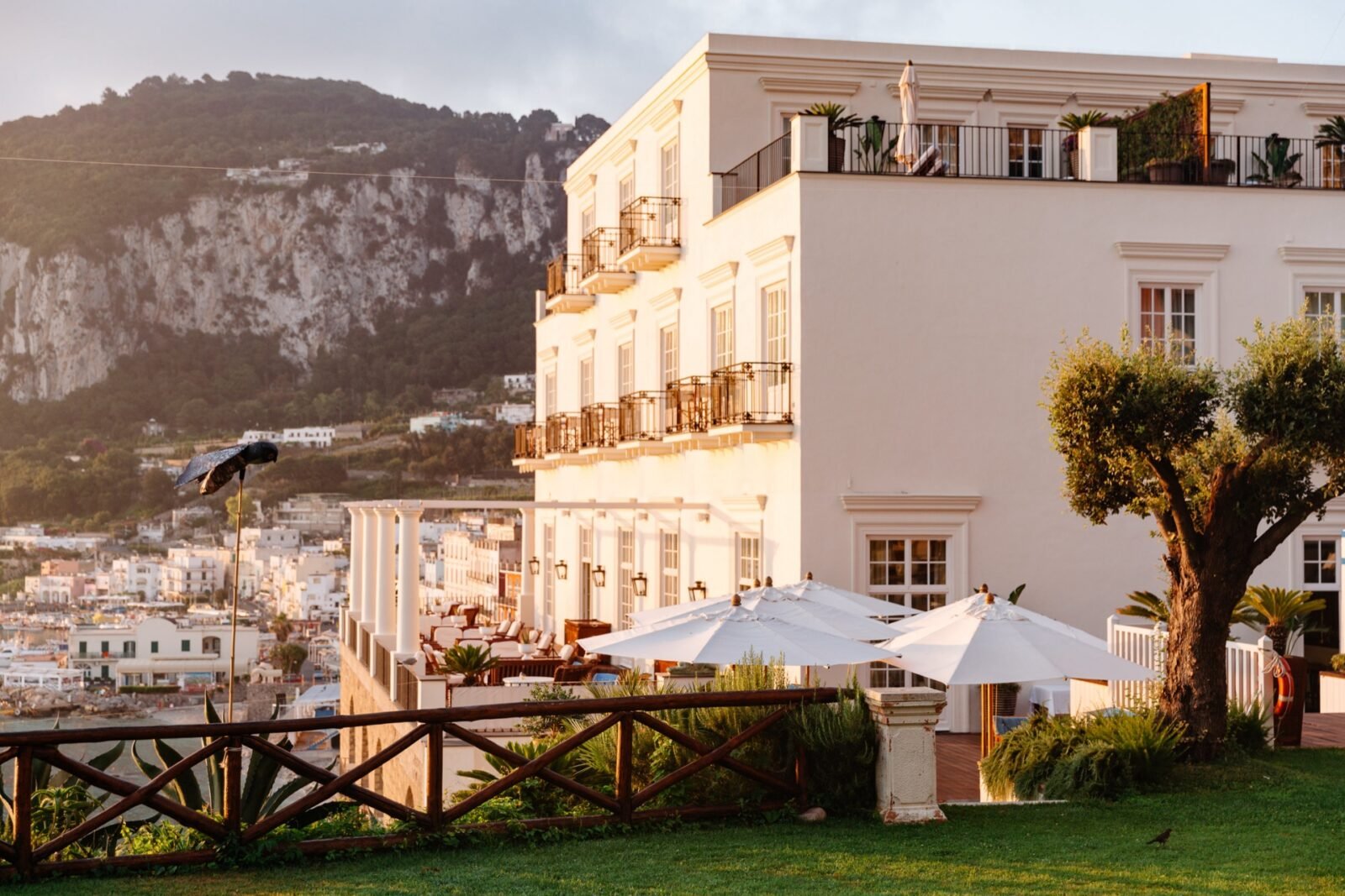 J.K. Place Capri, backstory