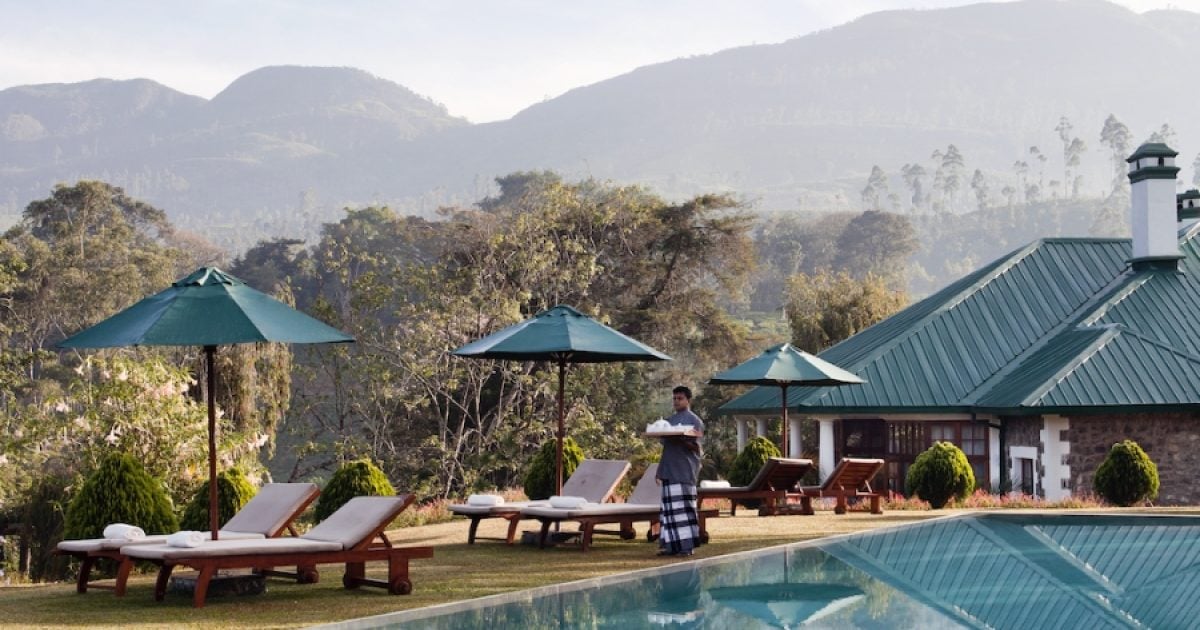 Ceylon Tea Trails - Dunkeld Bungalow, the pool