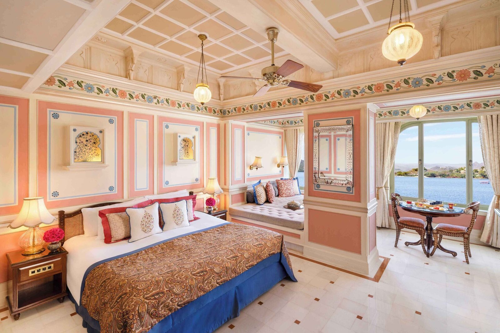 Taj Lake Palace, Udaipur, rooms
