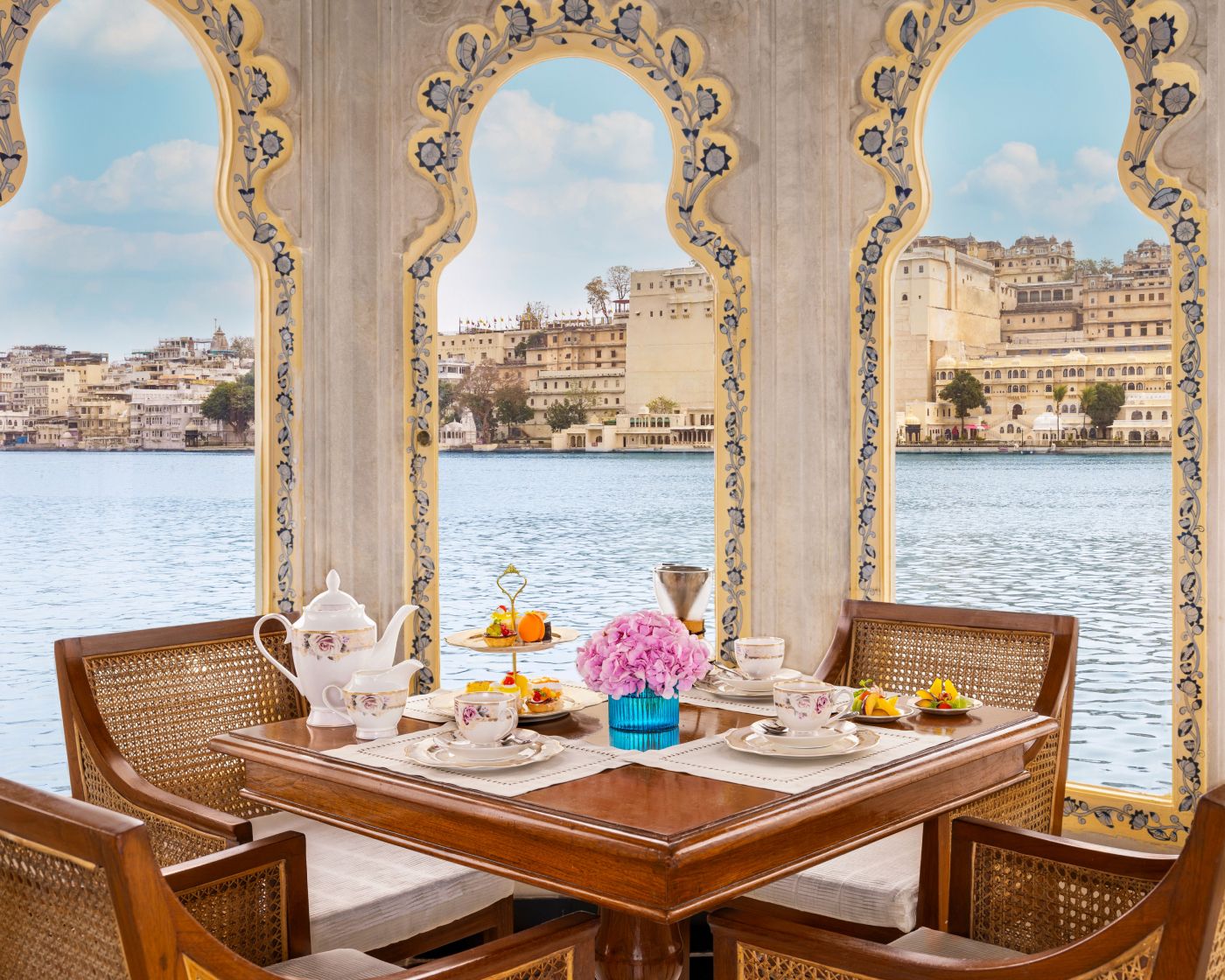 Taj Lake Palace, Udaipur, eat & drink