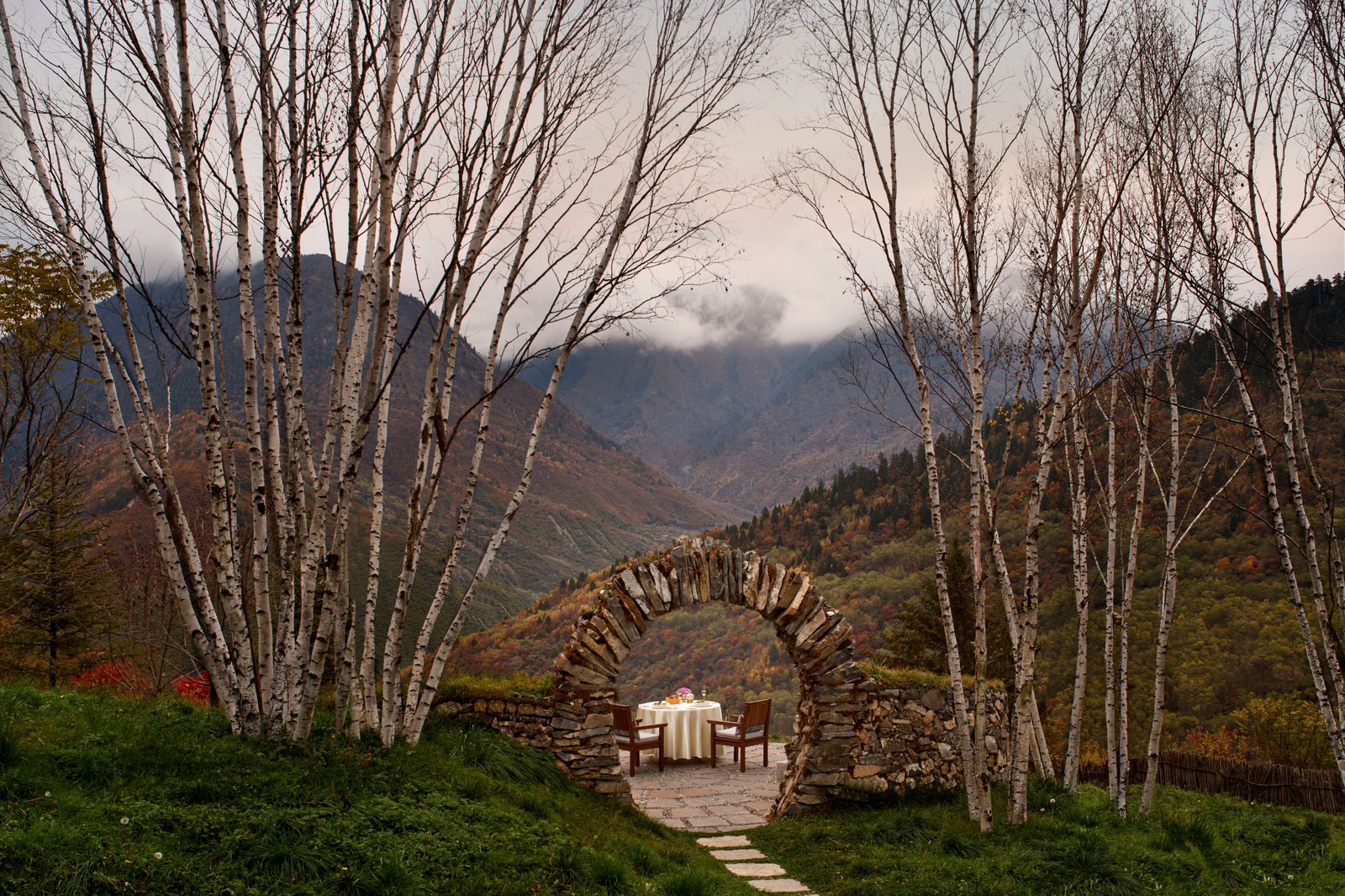 Rissai Valley, a Ritz-Carlton Reserve, at the table