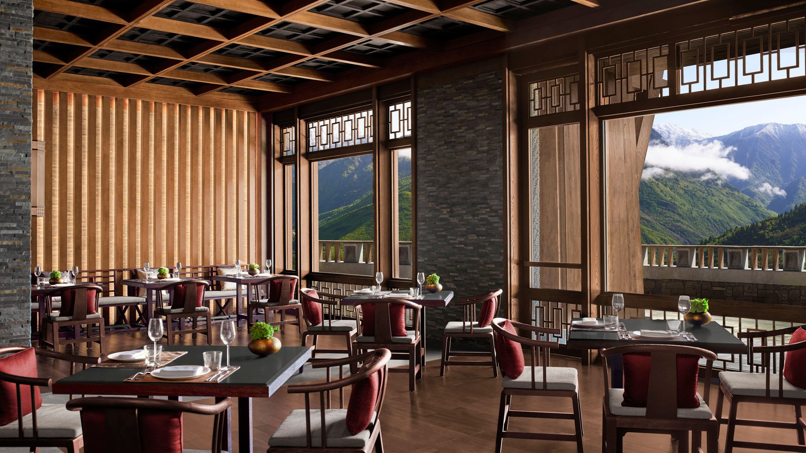 Rissai Valley, a Ritz-Carlton Reserve, at the table
