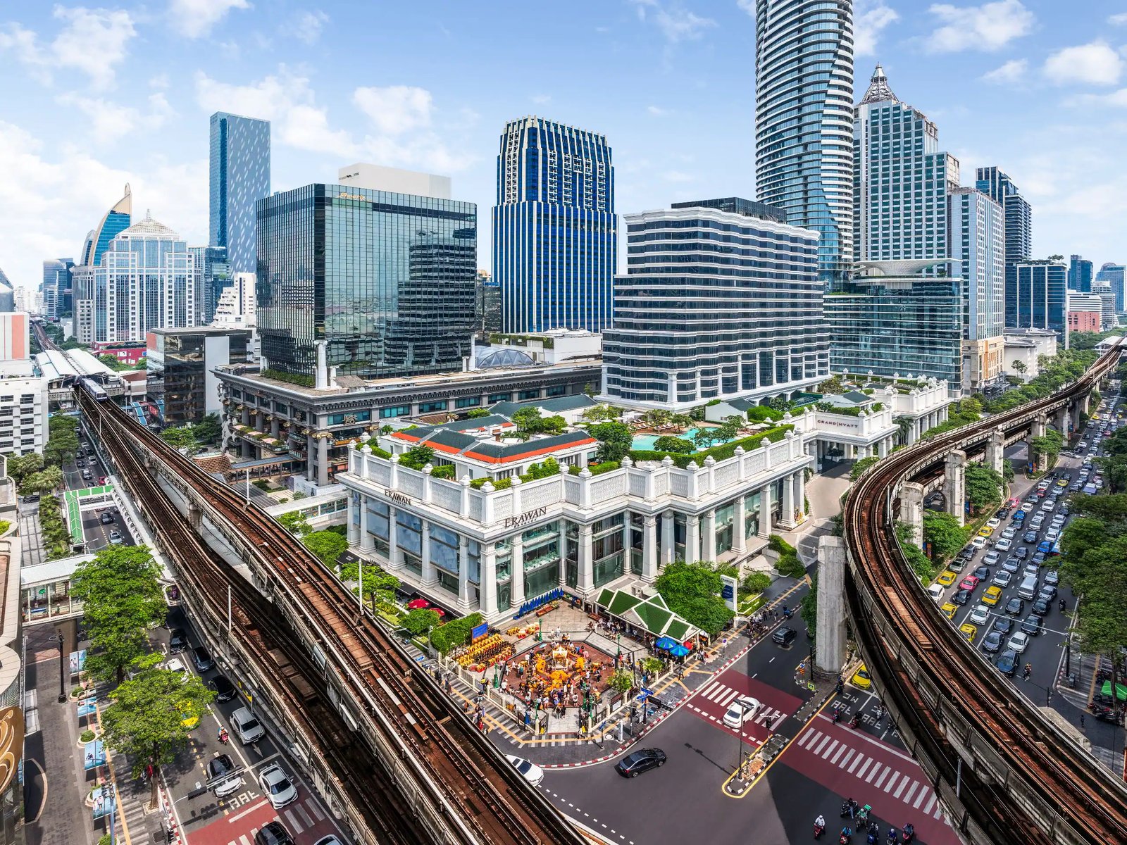 Grand Hyatt Erawan Bangkok, how it began