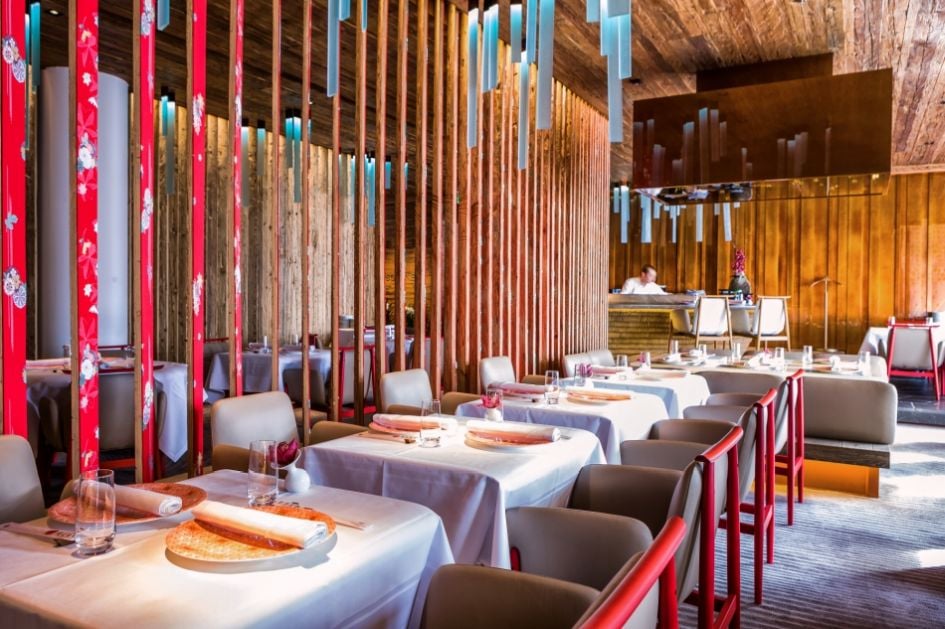 The Alpina Gstaad, eat & drink