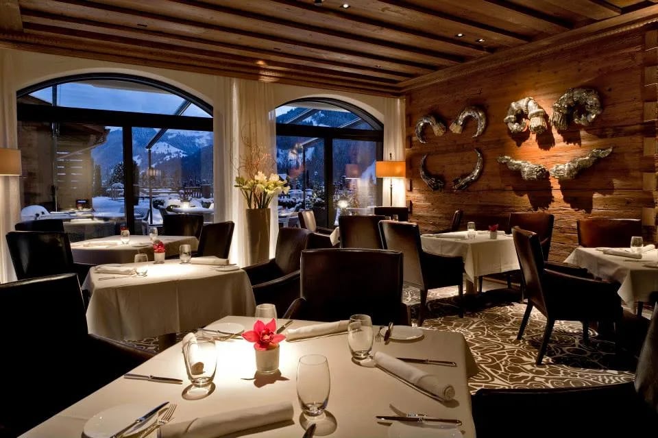 The Alpina Gstaad, eat & drink