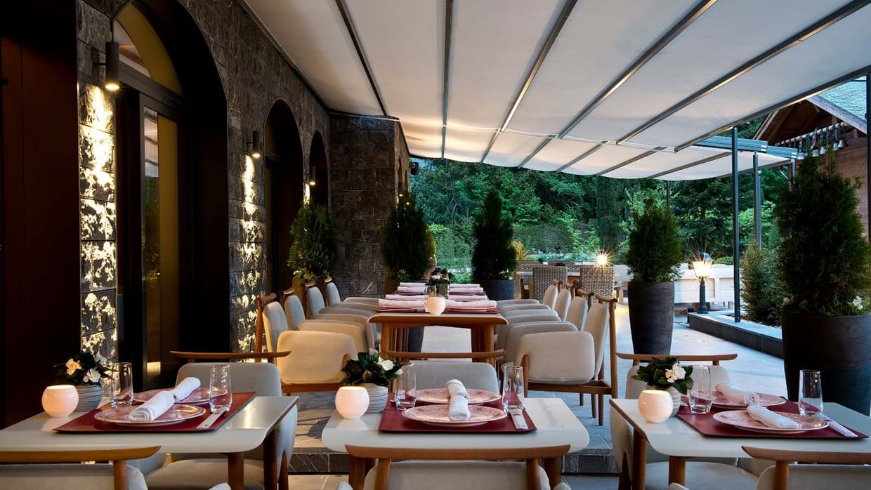 The Alpina Gstaad, eat & drink