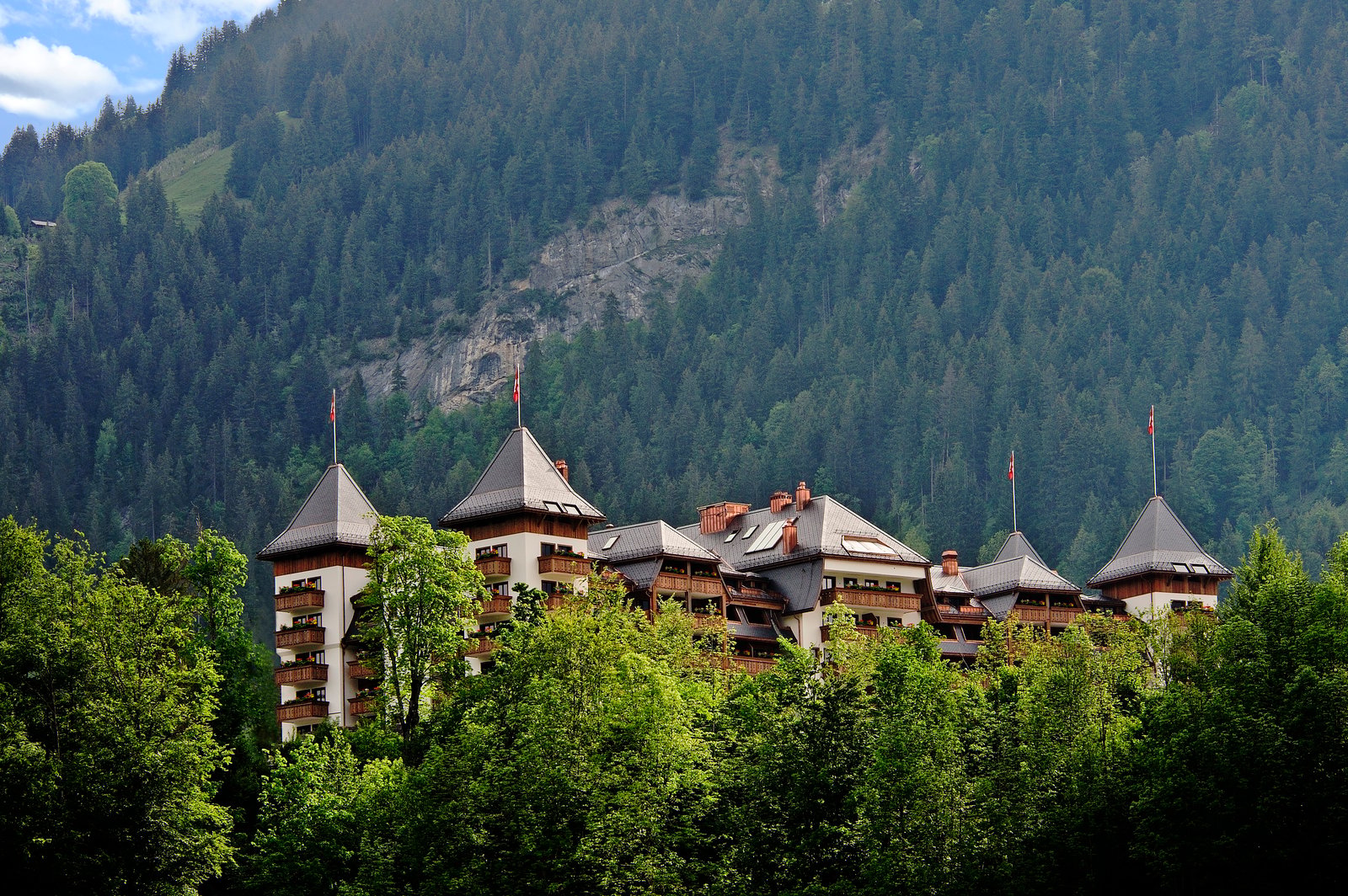 The Alpina Gstaad, backstory