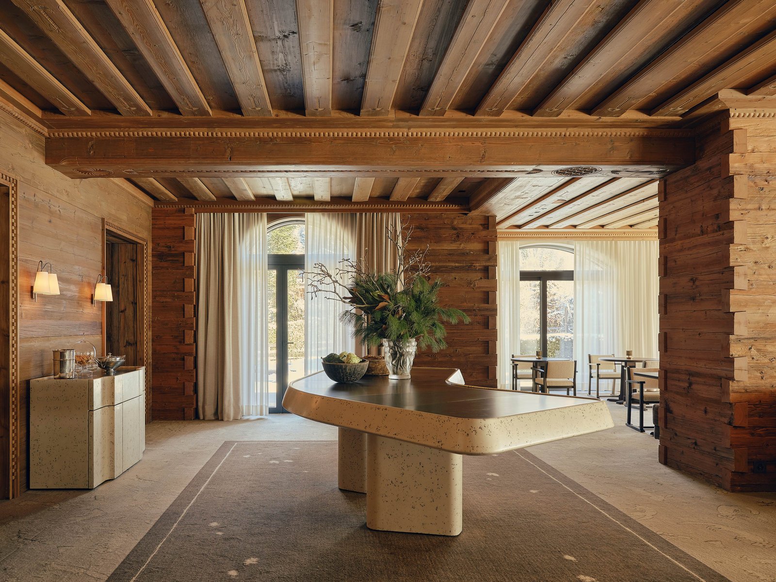 The Alpina Gstaad, eat & drink