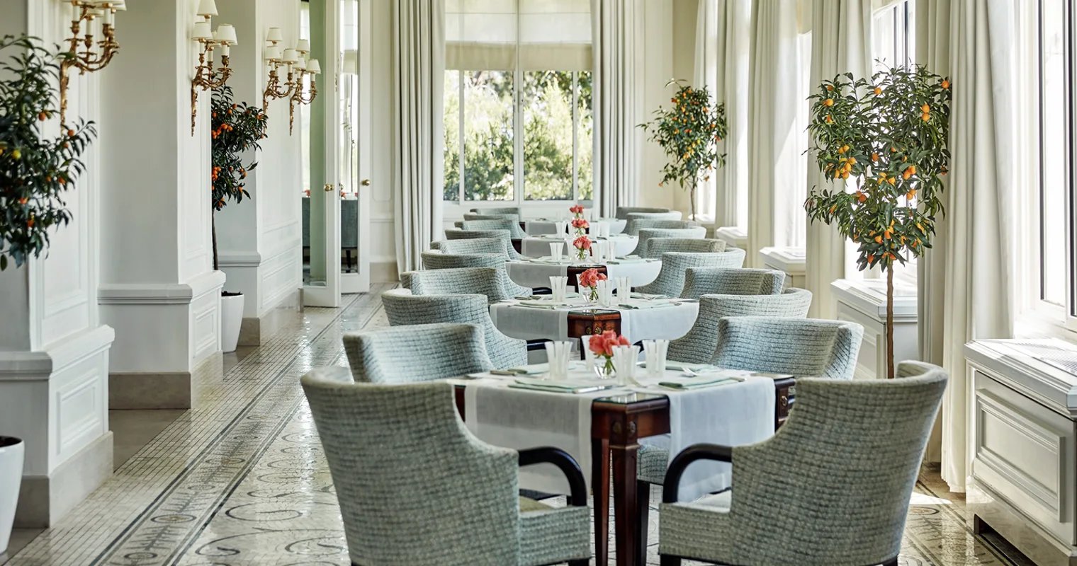 Grand-Hotel du Cap-Ferrat, A Four Seasons Hotel, at the table