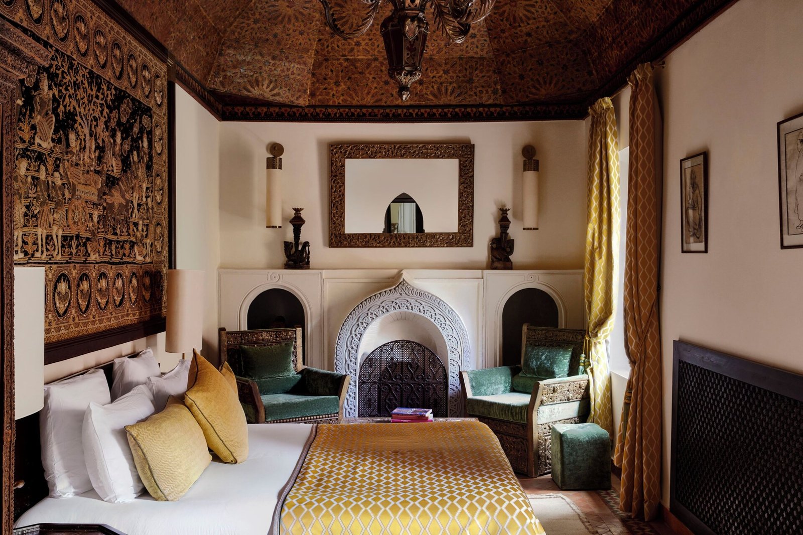 Kasbah Tamadot, rooms