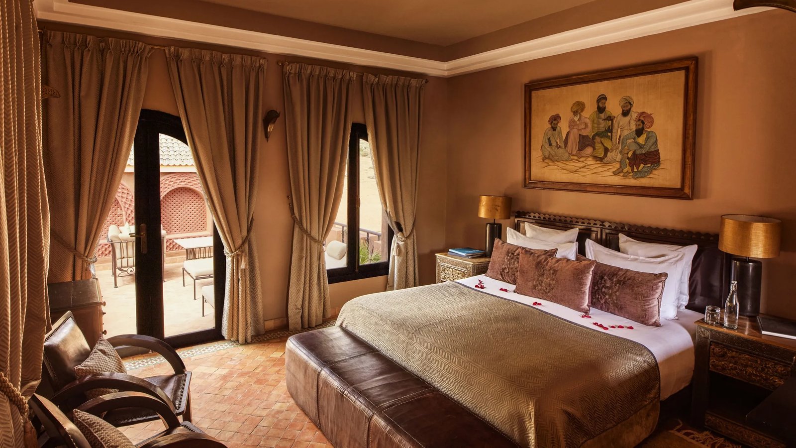 Kasbah Tamadot, rooms