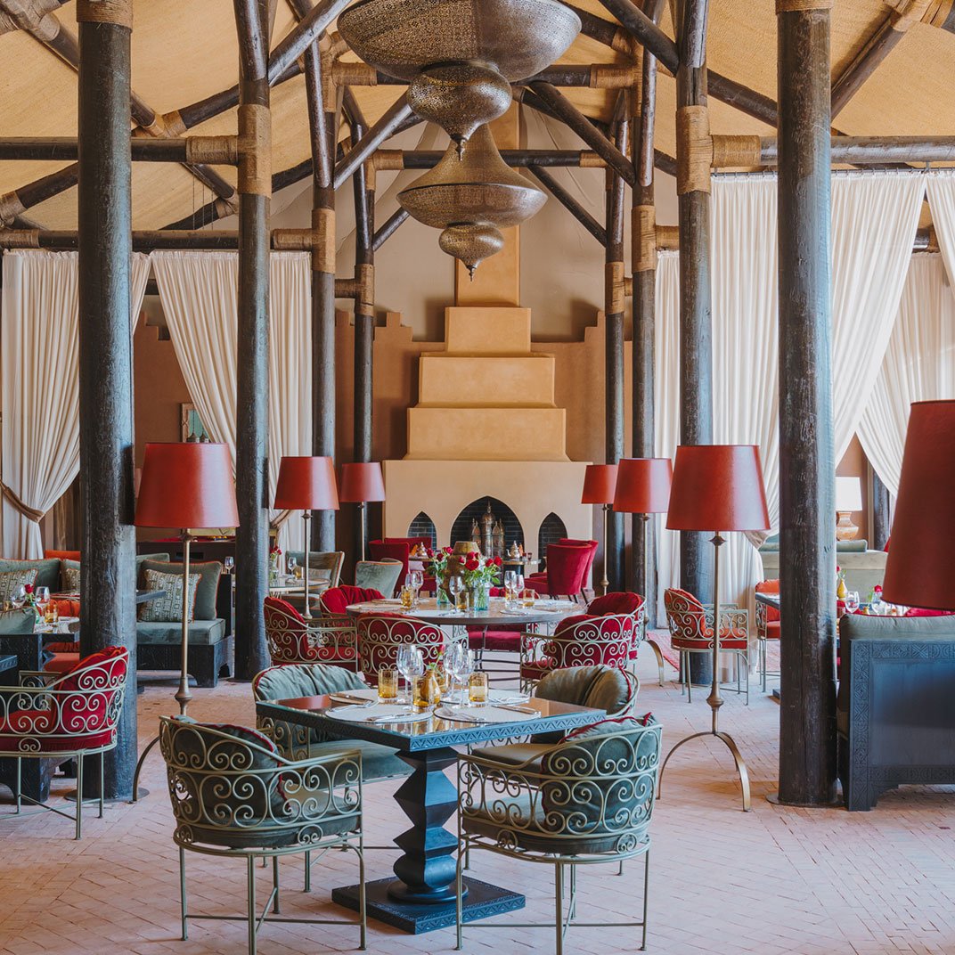 Kasbah Tamadot, eat & drink
