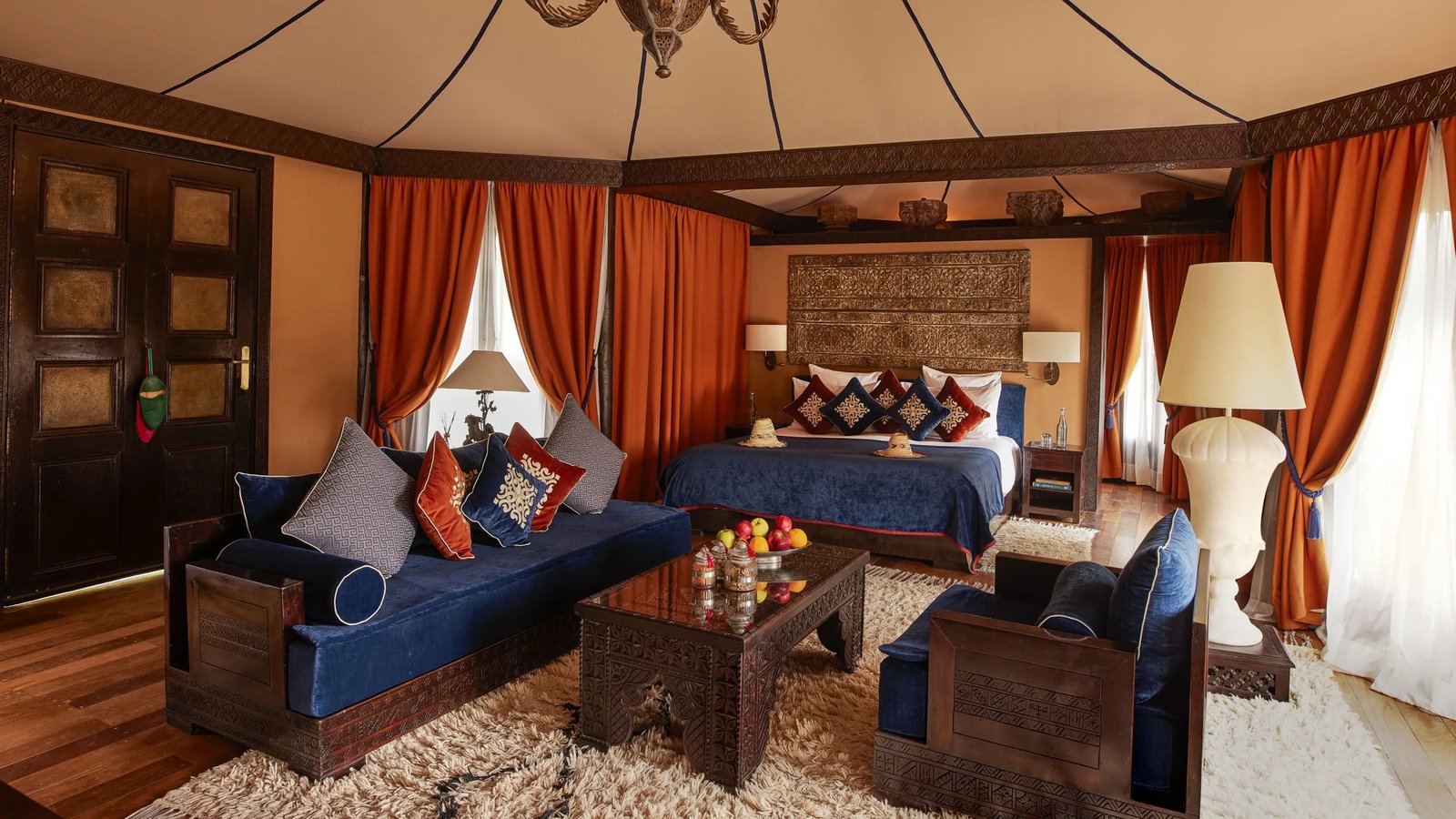Kasbah Tamadot, rooms