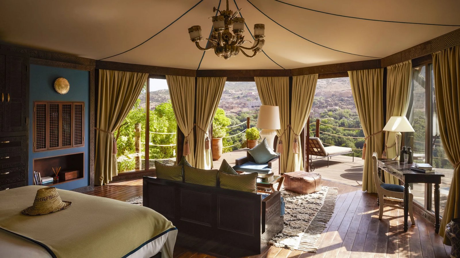 Kasbah Tamadot, rooms
