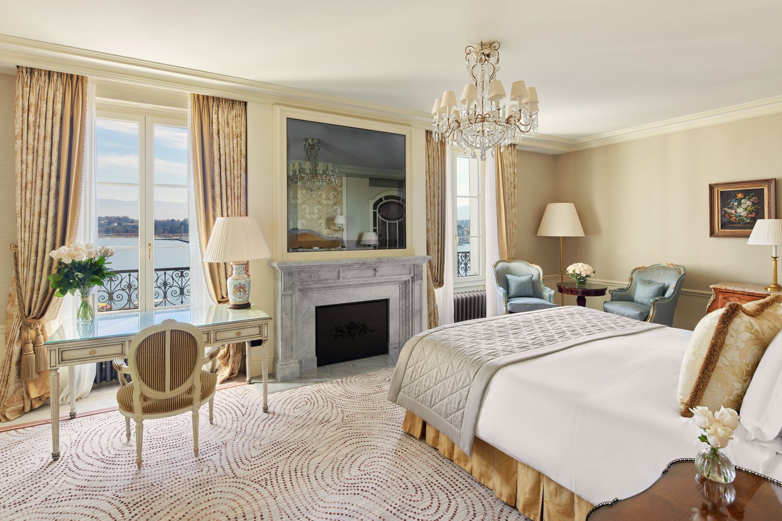 Beau-Rivage Genève, rooms