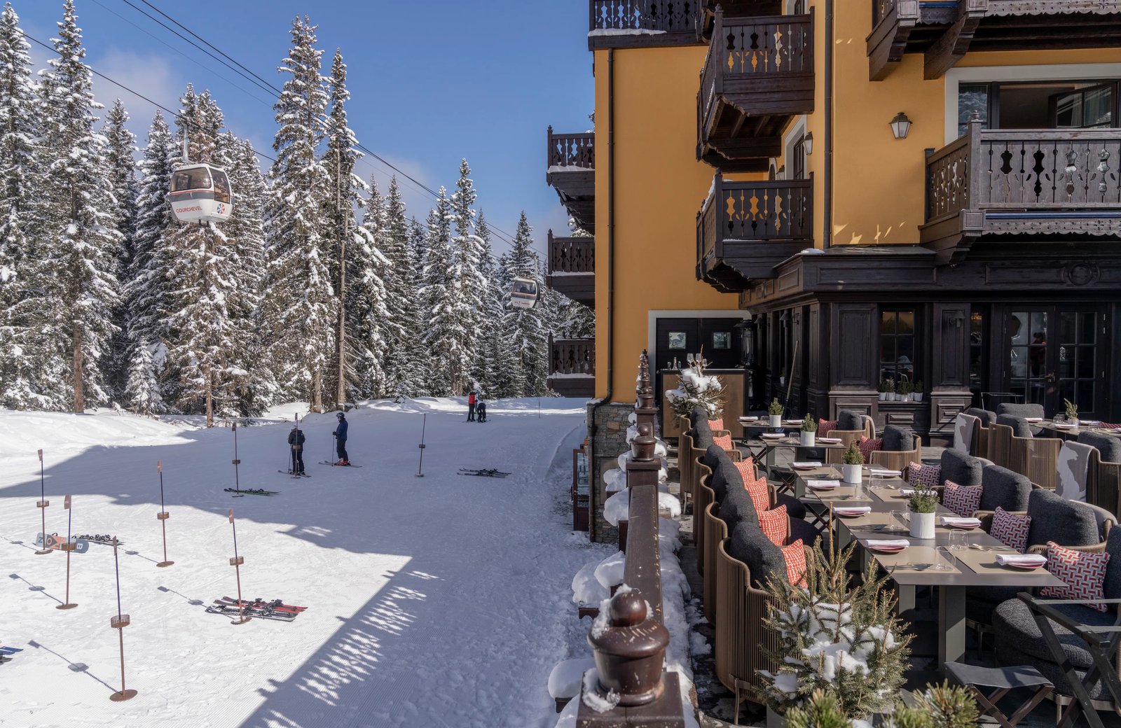 Cheval Blanc Courchevel, eat & drink