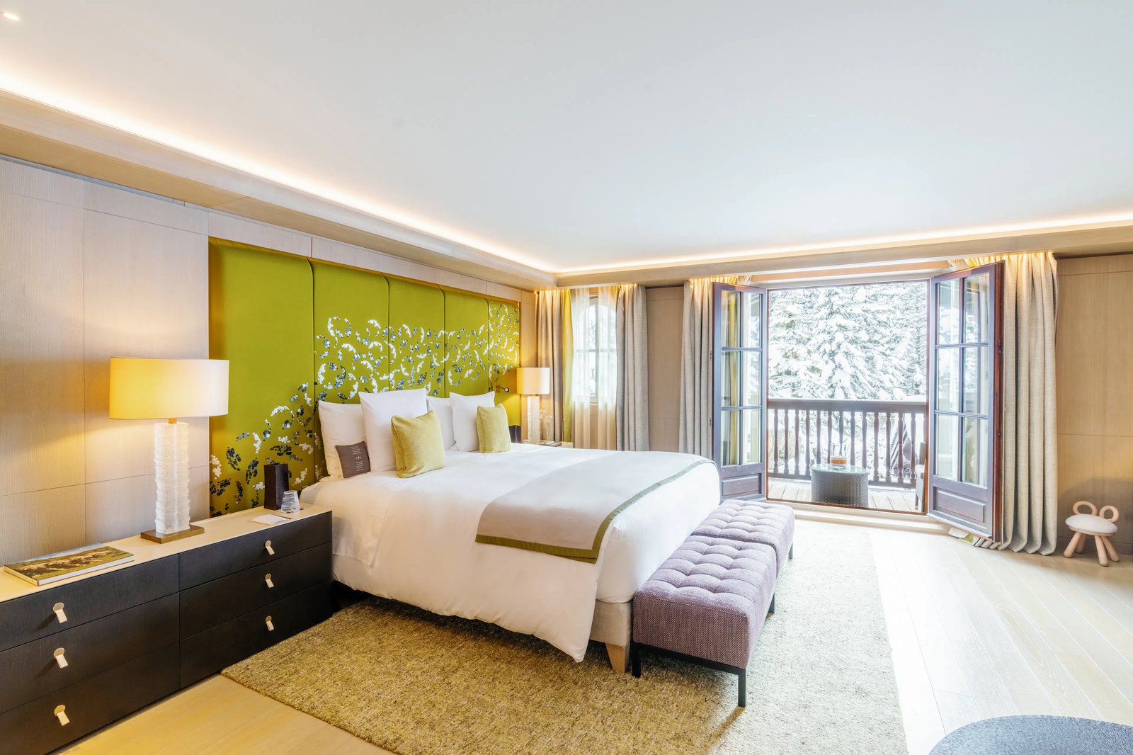 Cheval Blanc Courchevel, rooms